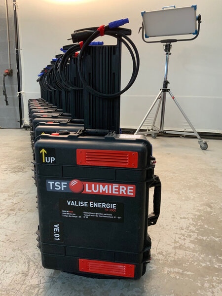 Valises d'énergie VE-3000 de TSF