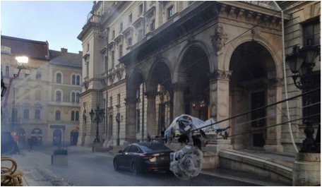 Publicité Hyundai à Budapest