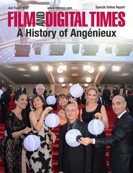 L'historique d'Angénieux retracé dans "F&D Times"