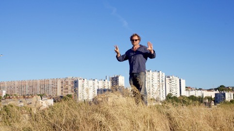 Patrick Ghiringhelli sur le tournage de "Chouf" - Photo Karim Dridi