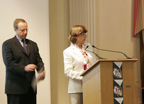 Renaud Donnedieu de Vabres et Catherine Colonna