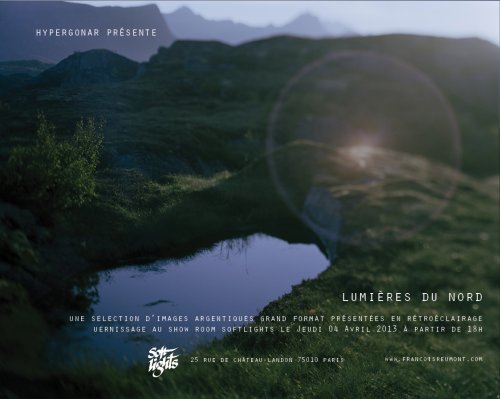 Exposition "Lumières du Nord" Photographies de François Reumont