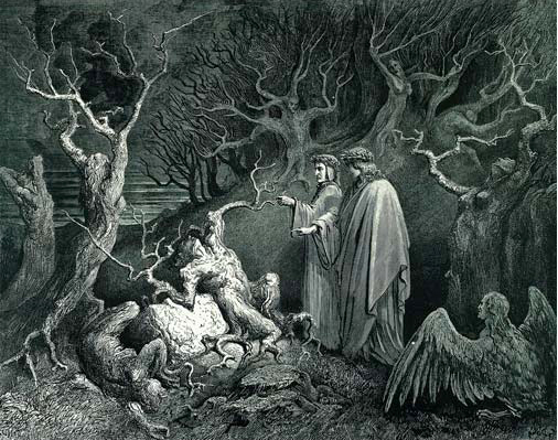 Le Purgatoire - Gustave Doré, 1868, Bibliothèque nationale de France