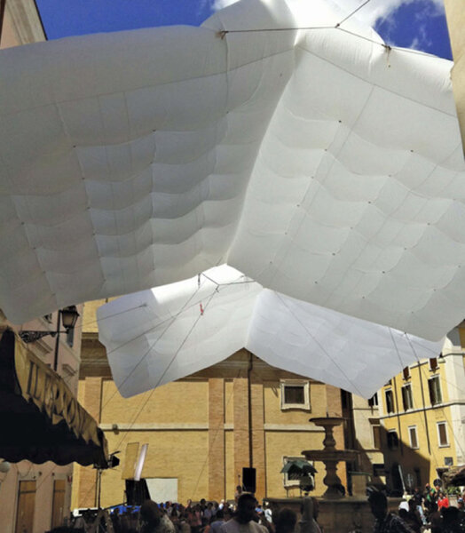 "To Rome with Love" – Plafond de ballons