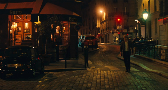 "Minuit à Paris" – Extérieur nuit