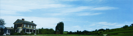 Décor de ferme aux environs de Melbourne - pour le tournage de <i>Charlotte's Web</i>