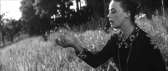 Jeanne Moreau dans "Mademoiselle" de Tony Richardson - photographié par David Watkin
