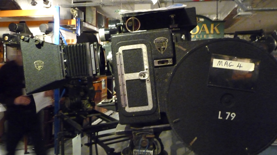 Caméra Mitchell 35 mm - Musée national britanniaque des médias, Bradford