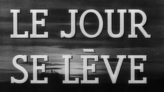 Notes sur la restauration par Eclair Group du "Jour se lève", de Marcel Carné (1939)