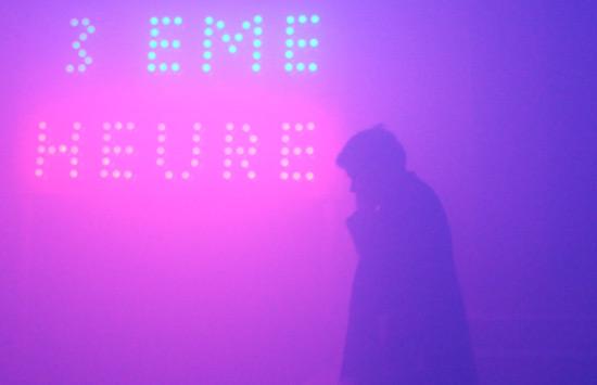 Pleine nuit à l'Opéra Comique Errance poétique et musicale créée par Christian Boltanski, Jean Kalman et Franck Krawczyk