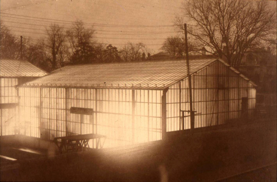 Les studios Eclair à Epinay-sur-Seine à la fin des années 1910 - Photo Cinémathèque française