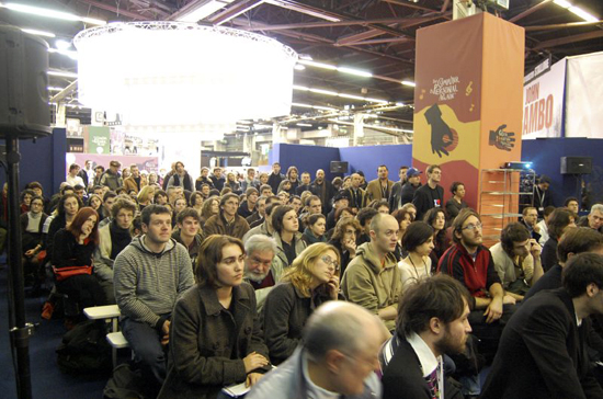 Public nombreux lors des rencontres autour des métiers - Photo Leslie Tabuteau