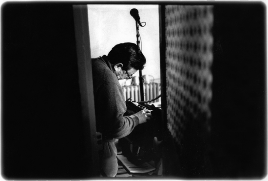 Jean-Pierre Ruh - sur le tournage de <i>La Naissance de l'amour</i> de Philippe Garrel en 1993