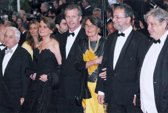 Le jury de la Caméra d'or 2008 - De gauche à droite : Willy Kurant, ASC, AFC, Isabelle Danel, Bruno Dumont, Monique Koudrine, Jean-Michel Frodon, Jean-Henri Roger