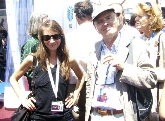 Natasza Chroscicki et Alain Coiffier sur le stand de la CST