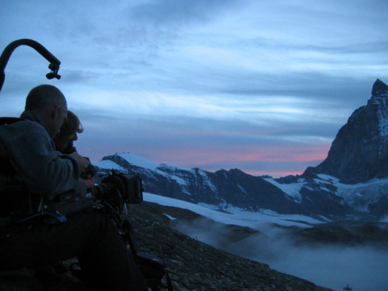 Coucher de soleil sur le Cervin