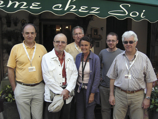 Pierre Lavoix, Alain Coiffier, Tom Stern, Monique Koudrine, Yoan de Montgrand, Didier Diaz (Photo Jean-Noël Ferragut)