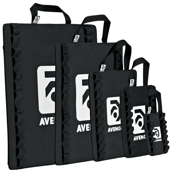 Jeu de sacs de protection et transport pour grilles et gélatines
