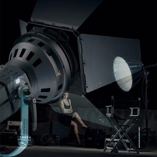 Toute la lumière continue HMI Broncolor en un catalogue