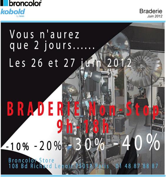 Broncolor-Kobold "fait sa Braderie d'été"