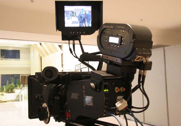 Arri présentait la dernière version de sa D20 équipée du FlashMag