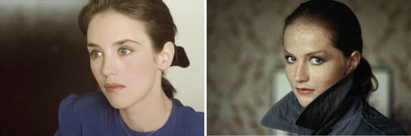 Isabelle Adjani et Isabelle Huppert - Tests photos par Pierre Lhomme - Archives personnelles Pierre Lhomme