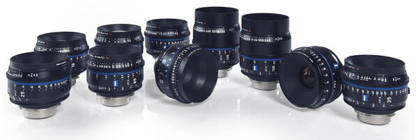 Gamme d'objectifs Zeiss Compact Prime CP.3