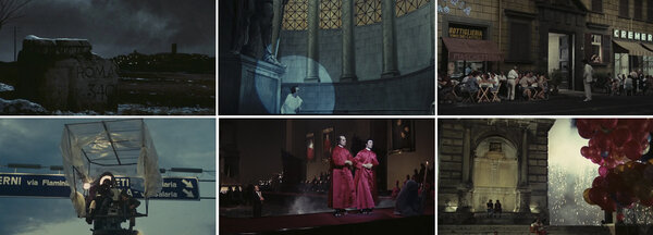 "Roma" (F. Fellini, 1972) - Captures d'images d'après DVD