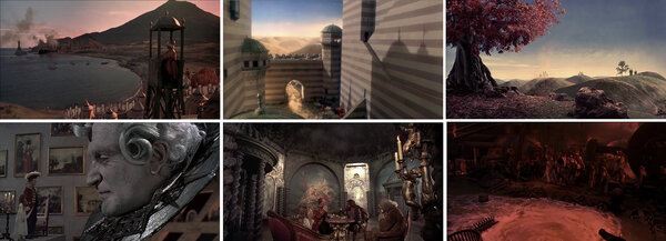 "Les Aventures du baron Münchausen" (Terry Gilliam, 1988) - Captures d'images d'après DVD