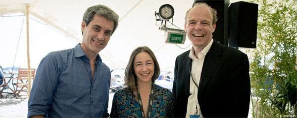 Javier Julià, Natasza Chroscicki et Stefan Schenk - Photo Pierre Assénat