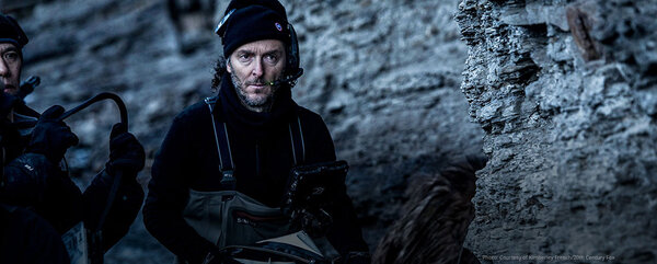 Emmanuel Lubezki sur le tournage de "The Revenant" - Photo Kimberley French