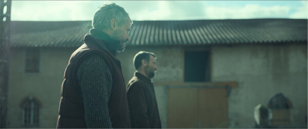 Nicolas Giraud et Mathieu Kassovitz - Photogramme de travail issu des rushes