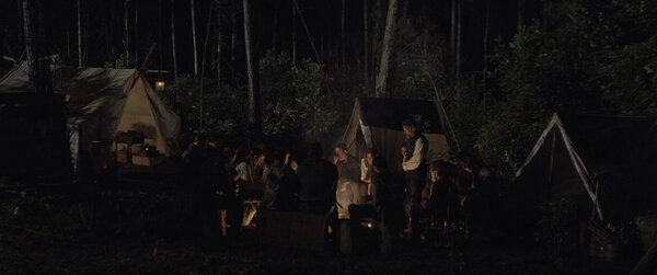 John Brown's camp, at night - Screenshot