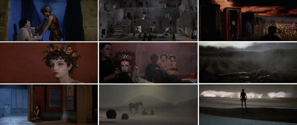 "Satyricon" (F. Fellini, 1969) - Captures d'images d'après DVD