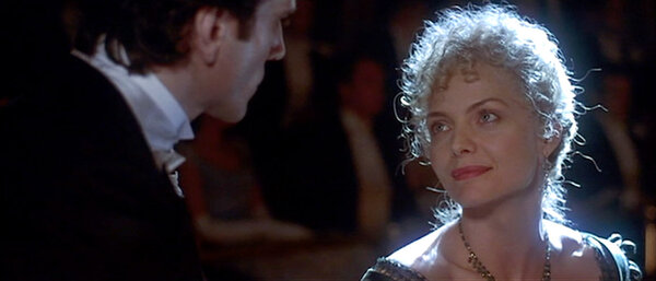 Daniel Day-Lewis et Michelle Pfeiffer dans "Le Temps de l'innocence" - Capture d'écran
