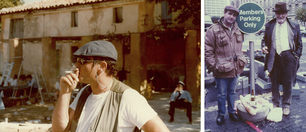 Jimmy Glasberg / Jimmy Glasberg and Jean Marais, sequence in London - Photos by Max Rameau