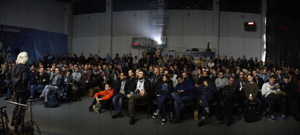 Claudio Miranda face à l'audience