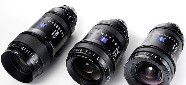 Zeiss présente une série complète de zooms Ciné pour petits et grands capteurs Flexibilité, grande qualité optique, fort contraste et absence de distorsion