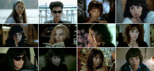 Les visages d'Isabelle Adjani dans “Mortelle randonnée”, de Claude Miller (1982) - Captures d'images d'après DVD