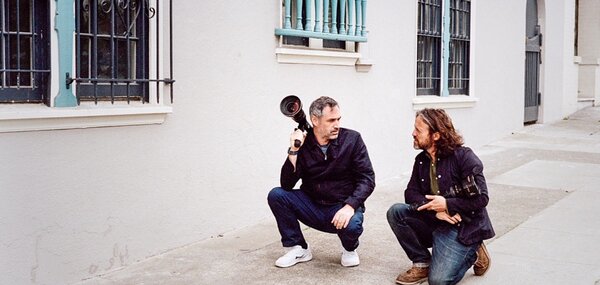 Rob Hardy, BSC, et le réalisateur Alex Garland.