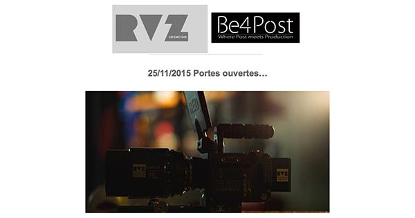 RVZ et Be4Post vous invitent à une journée portes ouvertes