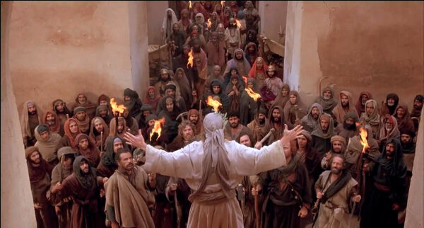A scene of "The Last Temptation of Christ", by Martin Scorsese - Screenshot