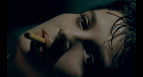 Photogrammes de "Mauvais sang", de Leos Carax (photographié par Jean-Yves Escoffier)