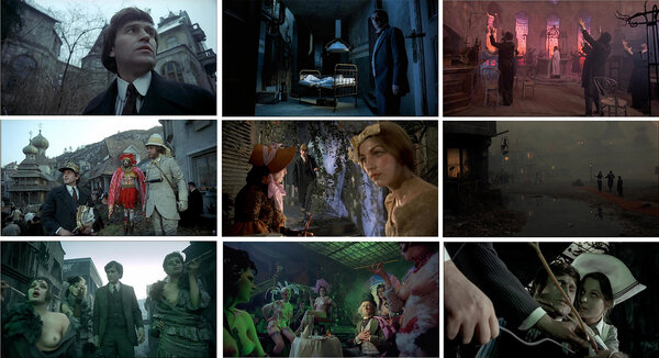 “The Hourglass Sanatorium” by Wojciech Has (1973) — Screenshots from DVD - Captures d'images d'après DVD