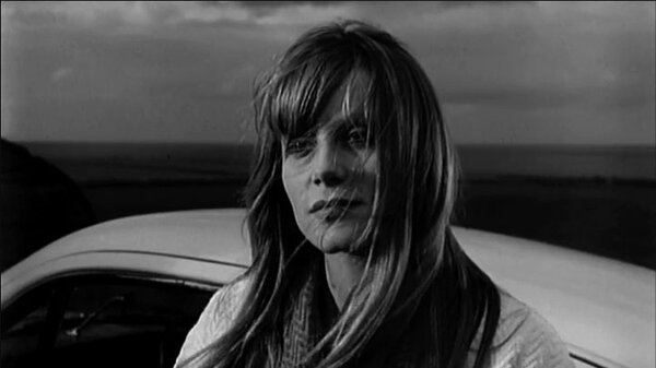 Françoise Dorléac in "Cul-de-sac", by Roman Polanski