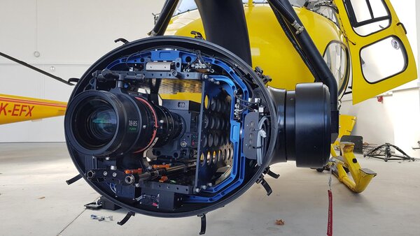 Shotover K1 équipée d'une Alexa et un Fujinon 18-85 mm sur le tournage de "Spiderman"