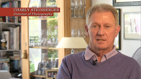 Charly Steinberger dans le documentaire de Robert Fischer - Capture d'image