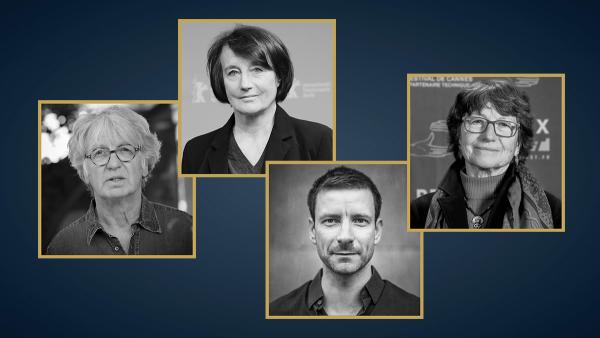 Le jury du Prix CST de l'Artiste-Technicien 2025 - De g. à d. : Guillaume Sciama, Caroline Champetier, Yoann Goujon, Nadine Muse