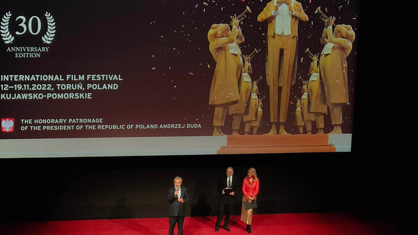 Sam Mendes lors de la cérémonie d'ouverture