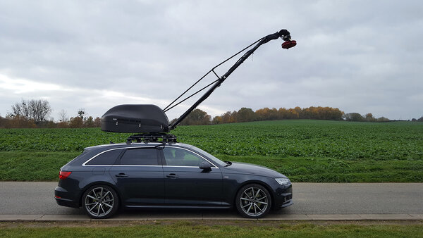 Le Mini Russian Arm installé sur une Audi Sportsback A4